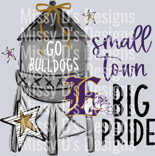 Small Town Big Pride edgewood bulldogs