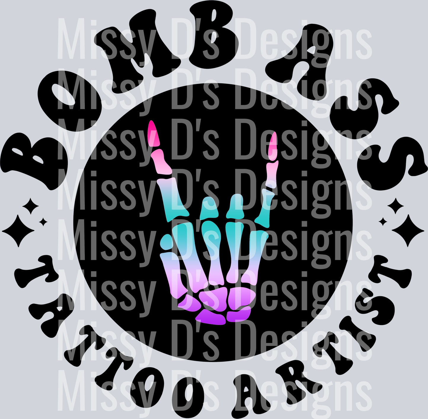 Color Somebodys Bomb Ass Tattoo Artist Pocket Design