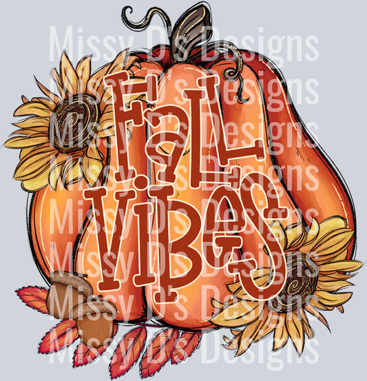 Fall Vibes Pumpkin