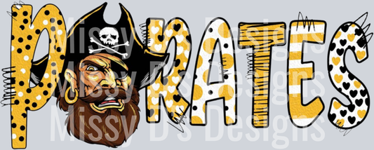Pirates Doodle Head