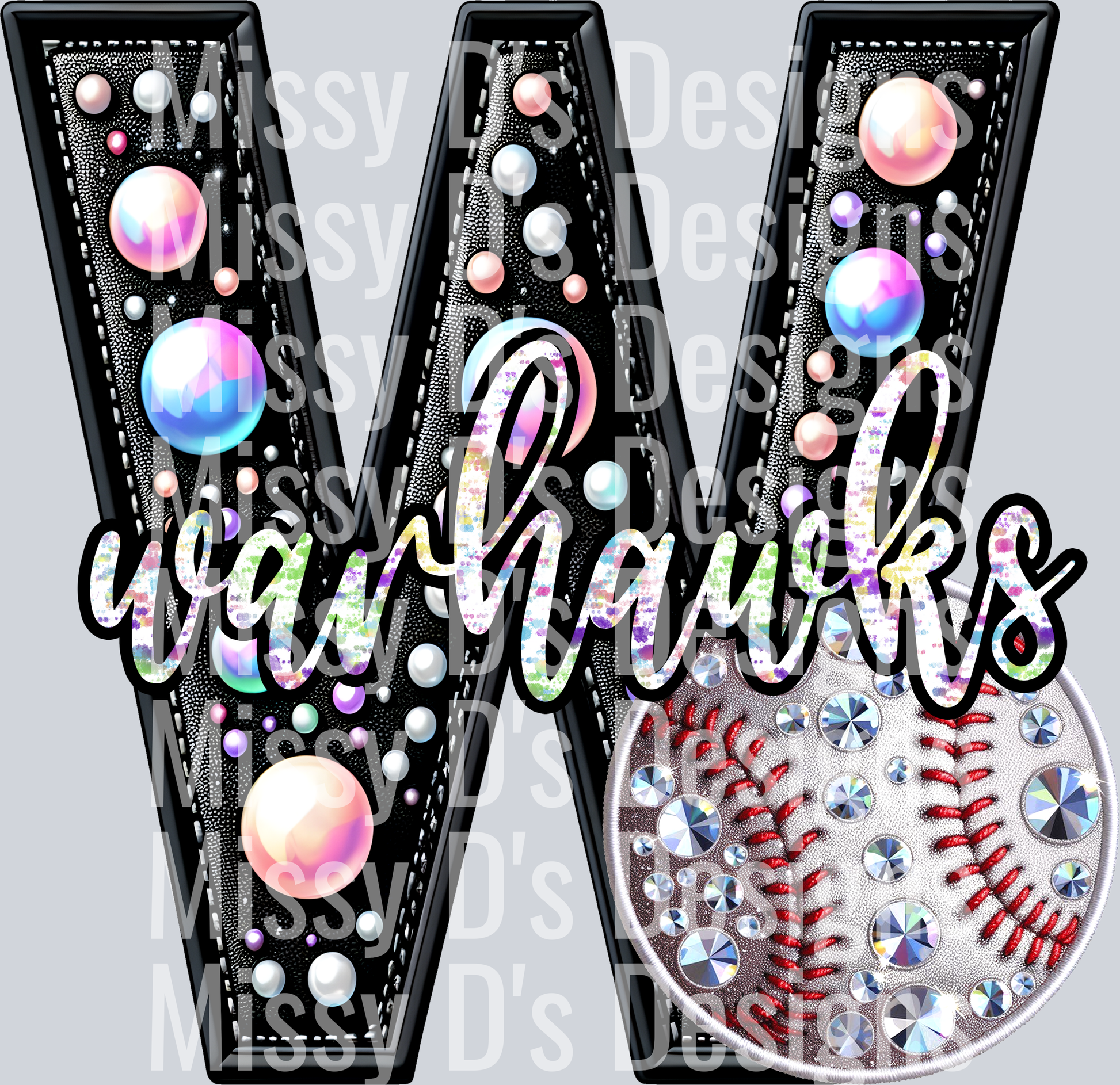 leather baseball warhawks