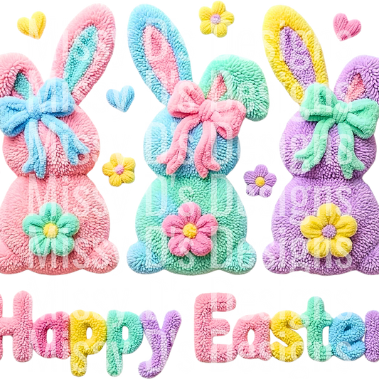 Latch Hook Happy Easter Png 2
