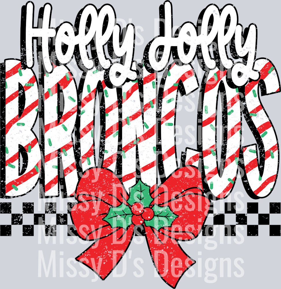 Holly Jolly Broncos