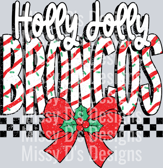 Holly Jolly Broncos