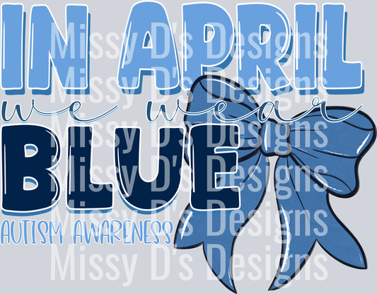In April we Wear Blue