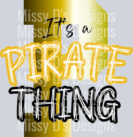 1Pirates Yellow Gold White