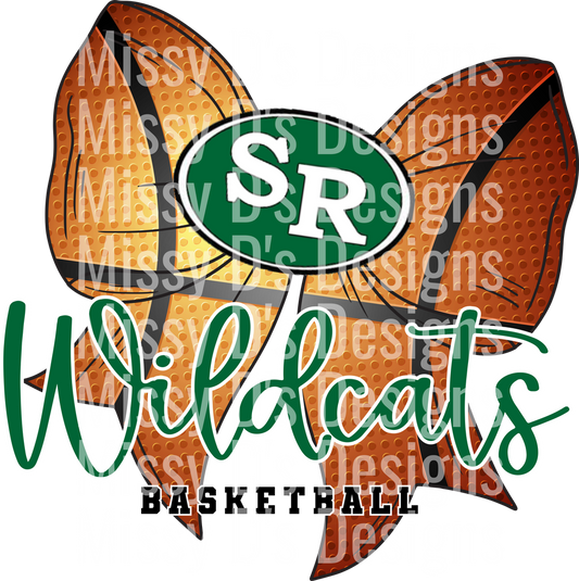 scurry wildcats basketball bow