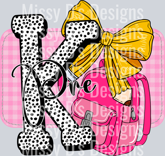 pre-k backpack