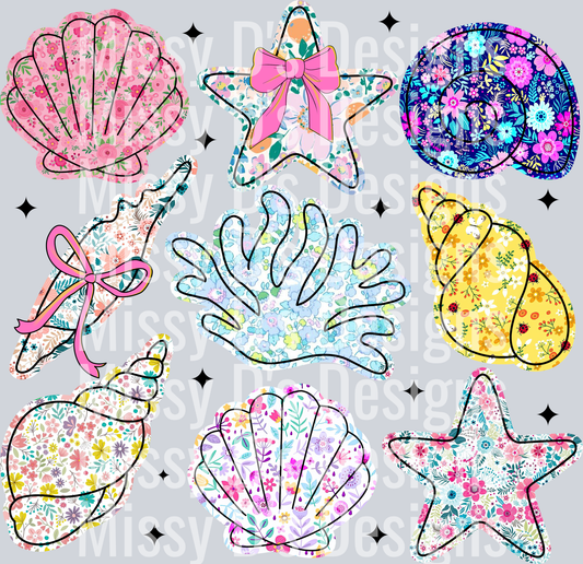 Paisley Seashells