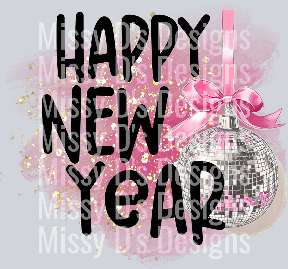 New Years DISCO ball 300dpi