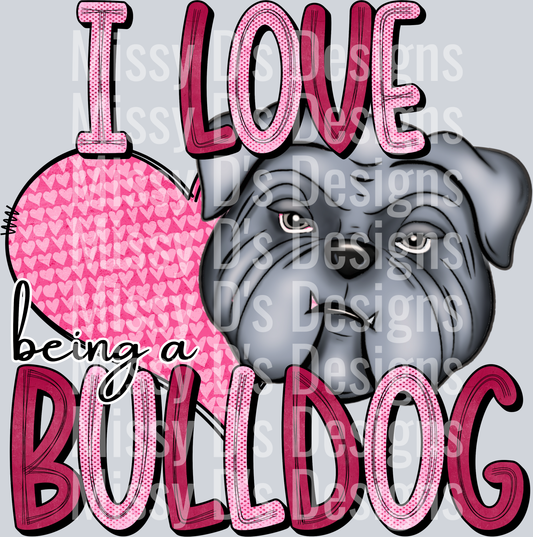 I love bulldog pink