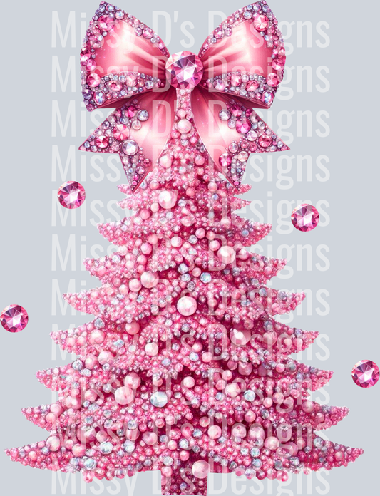 RhinestoneTreeWithBow