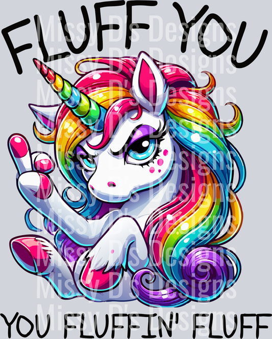 unicorn fluff you you fluffin fluff