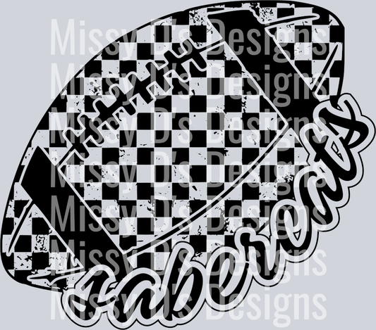 CheckeredFootballSabercatsBlack