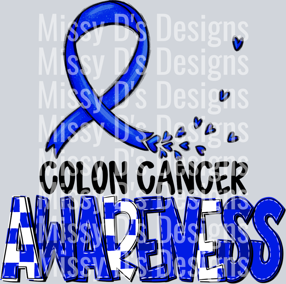 AwarenessColonCancer Blk