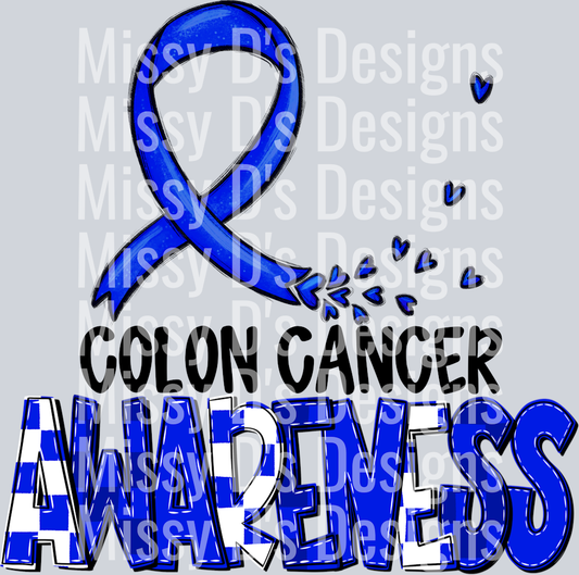 AwarenessColonCancer Blk