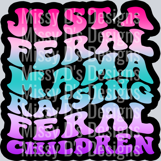 Color Just A Feral Mama Raising Feral Children