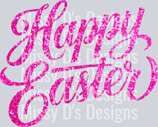 happy easter300dpipink