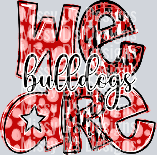 Red we are bulldogs