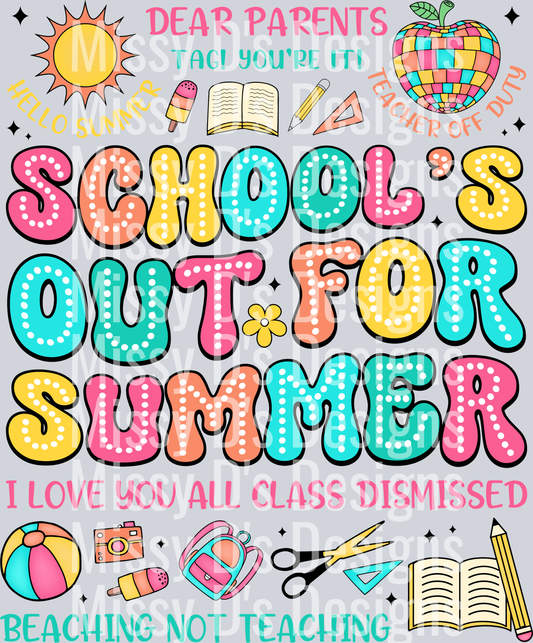 School's Out For Summer 7 (2)