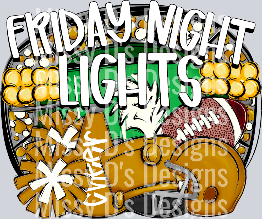 friday night lights dark gold