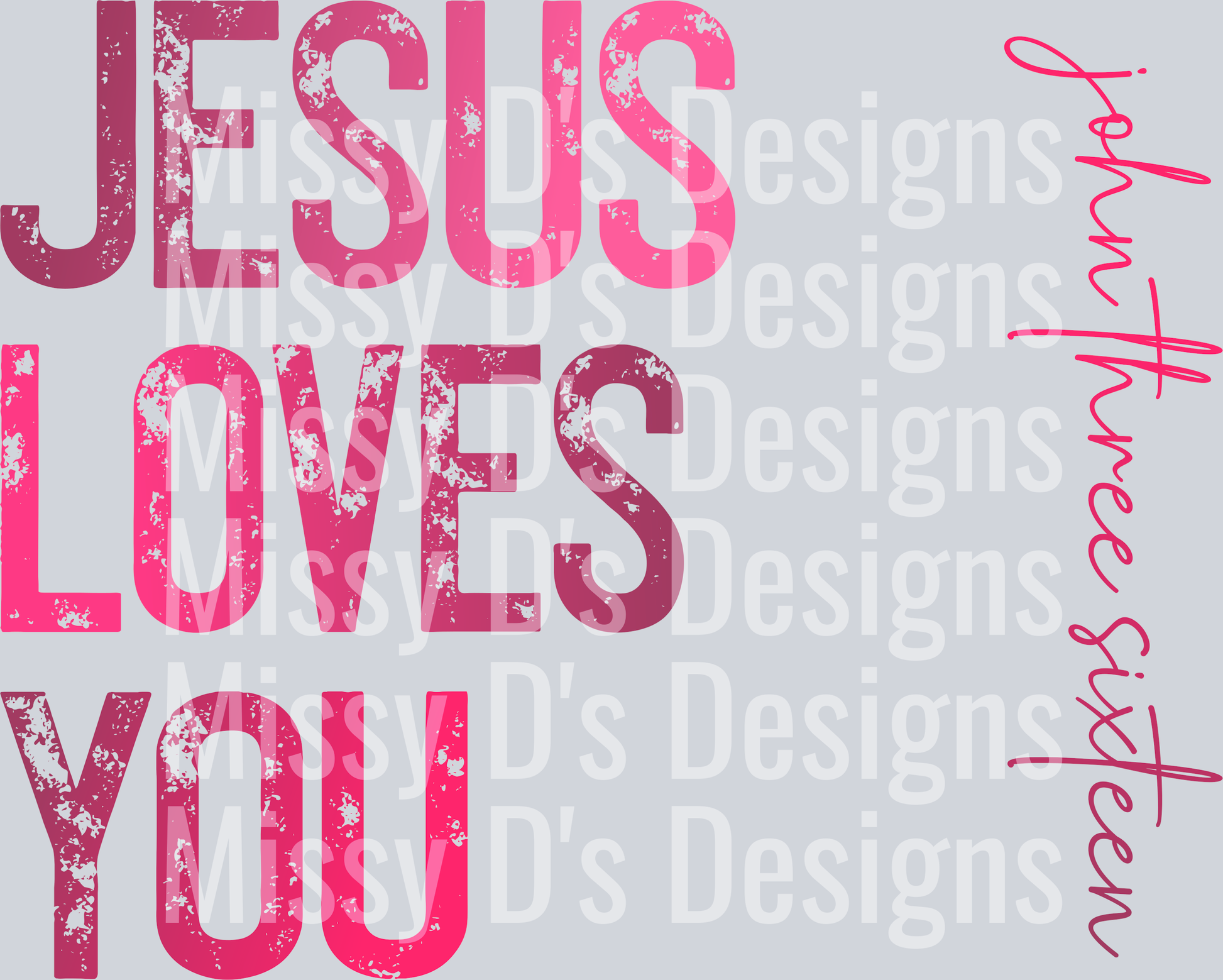 Jesuslovesyoujohn316PINKOMBRE