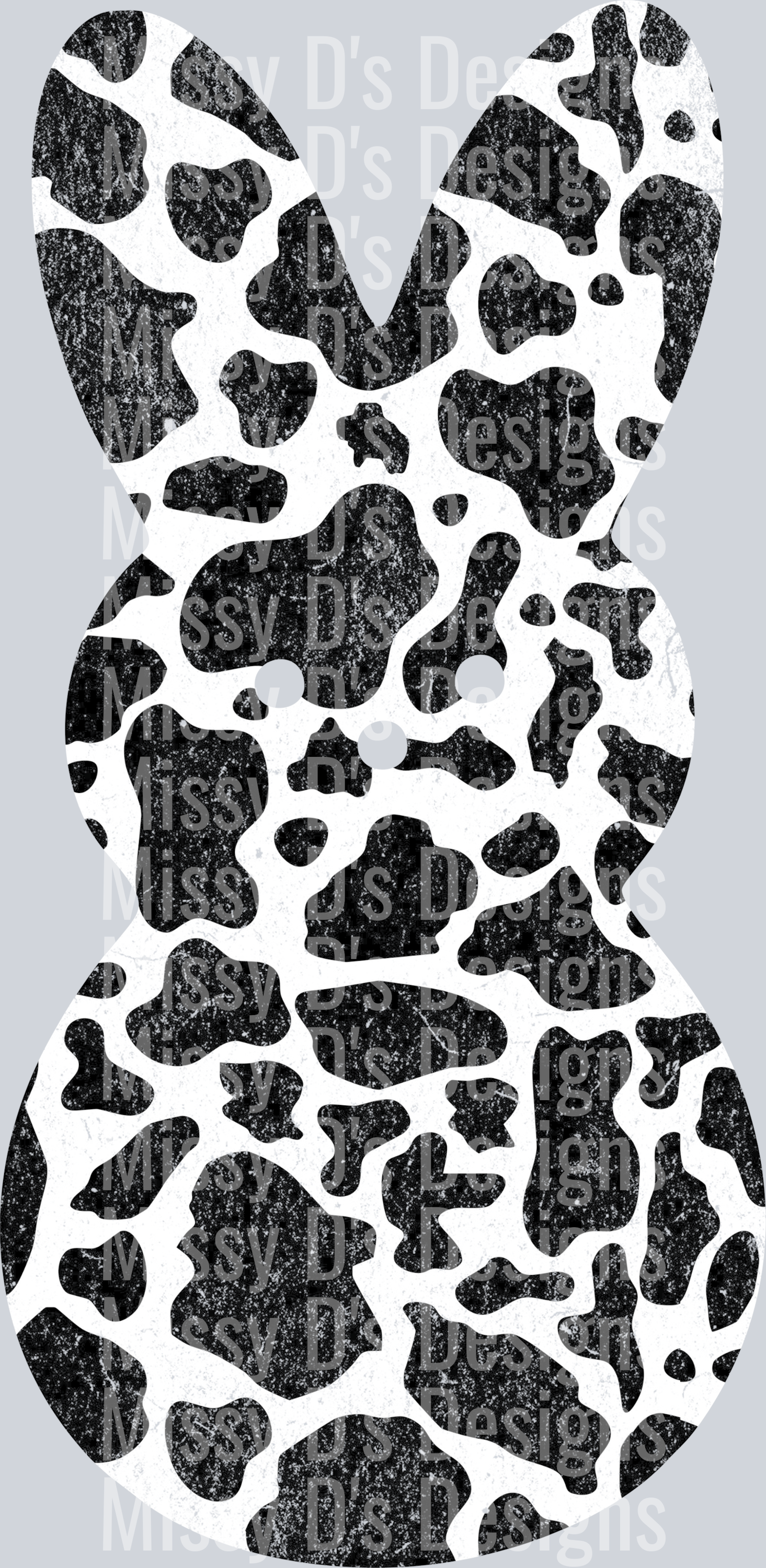 Cow Print Bunny