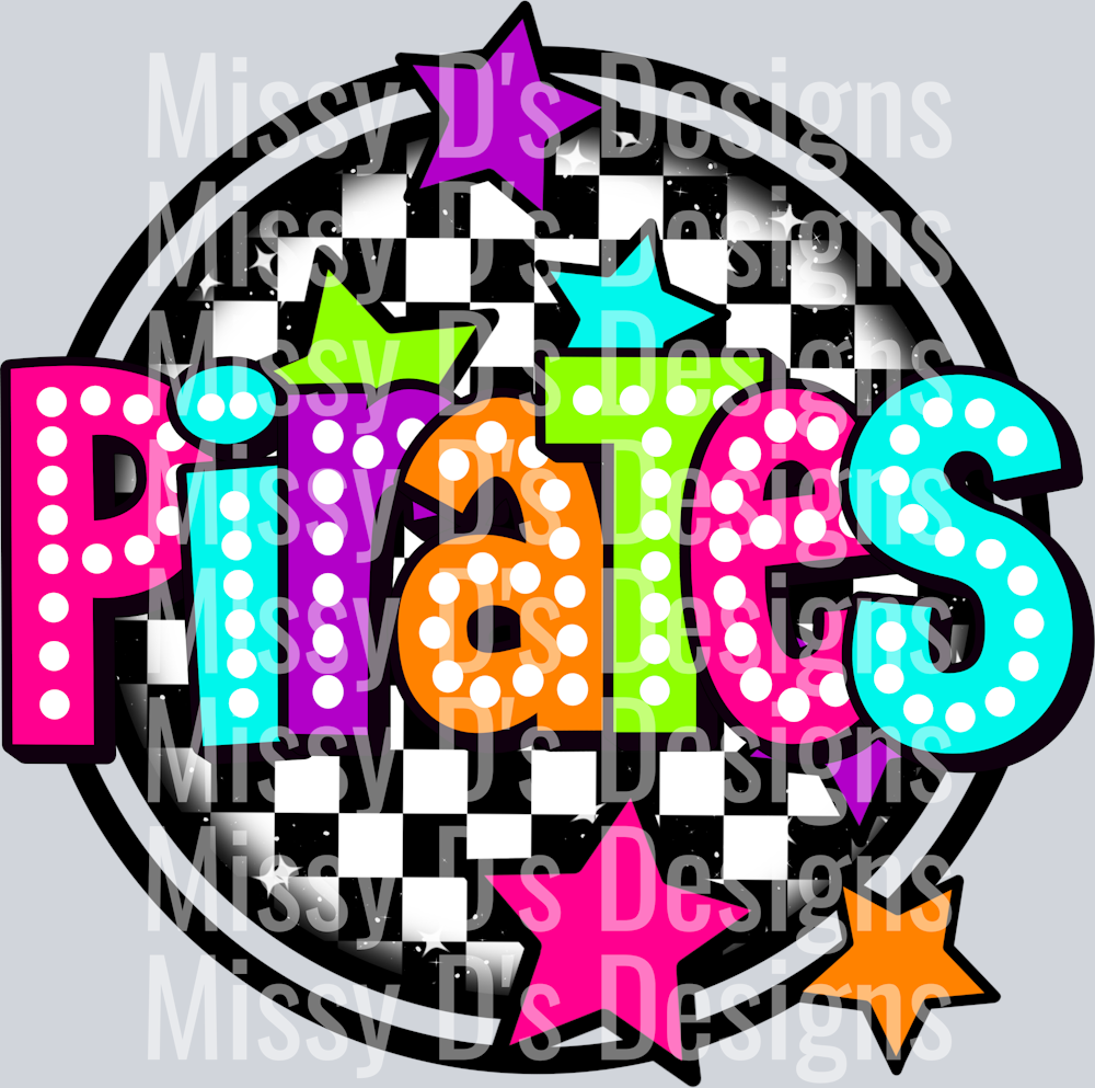 Pirates Neon Marquee