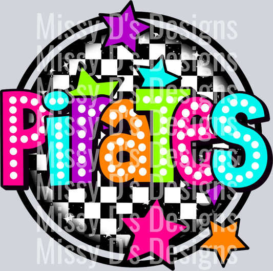 Pirates Neon Marquee