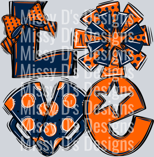 LoveCheernavyorange