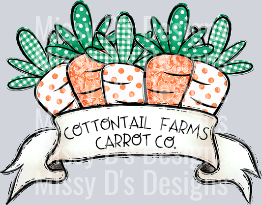 COTTONTAIL FARMS CARROT CO. BUNCH