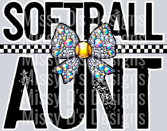 SOFTBALL AUNT