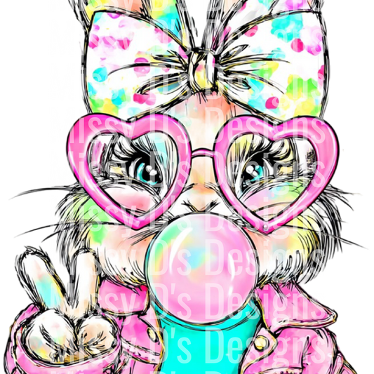 Bunny Blowing
