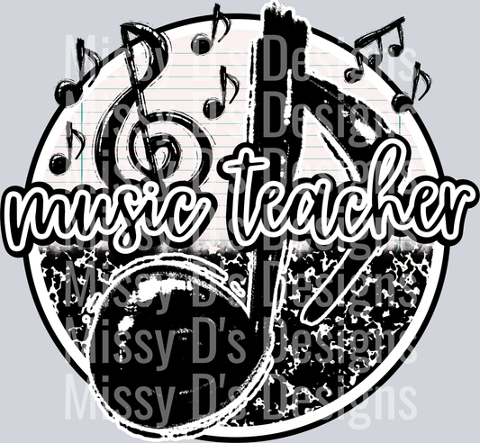 school paper music teacher