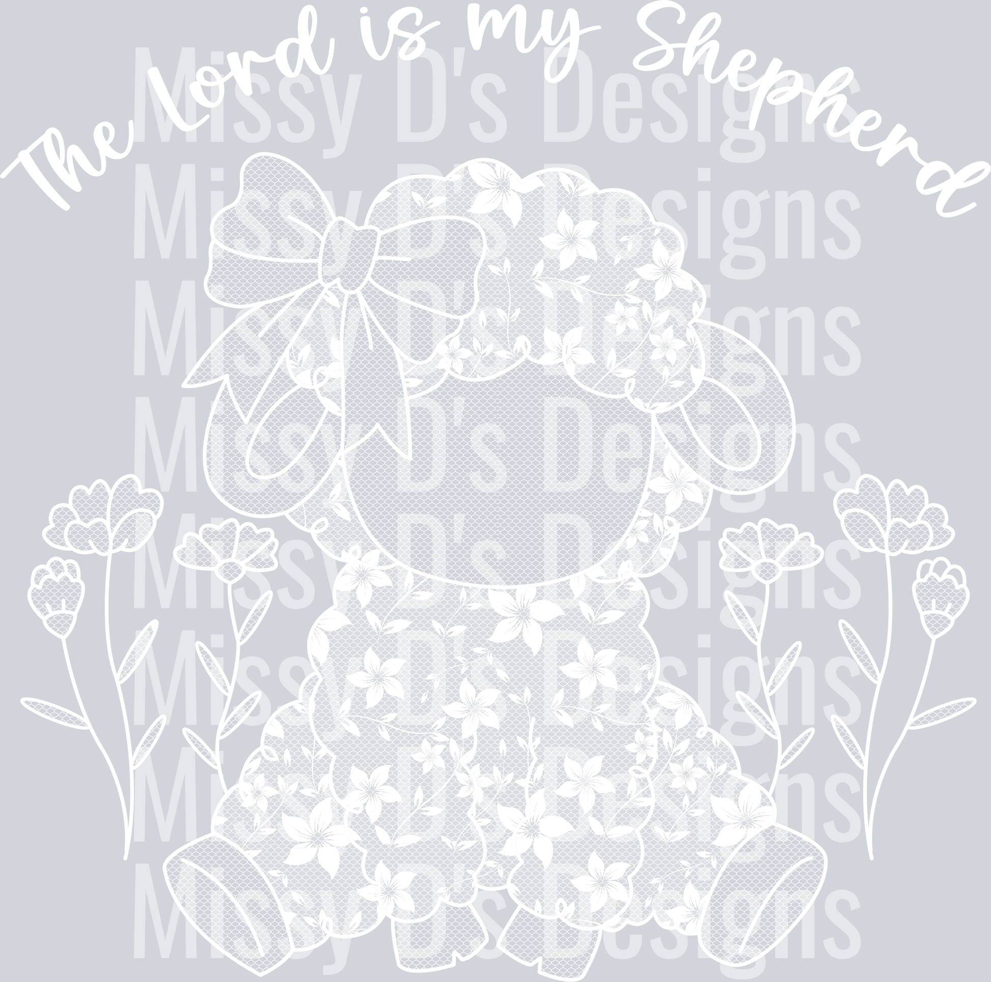 lace the lord is my shepherd 2