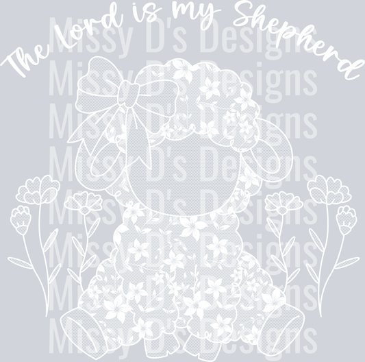 lace the lord is my shepherd 2