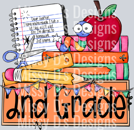 SchoolGradeNameplate2ndGrade