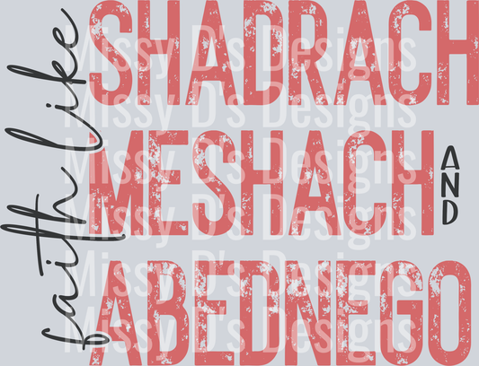 shadrachmeshachandabednego
