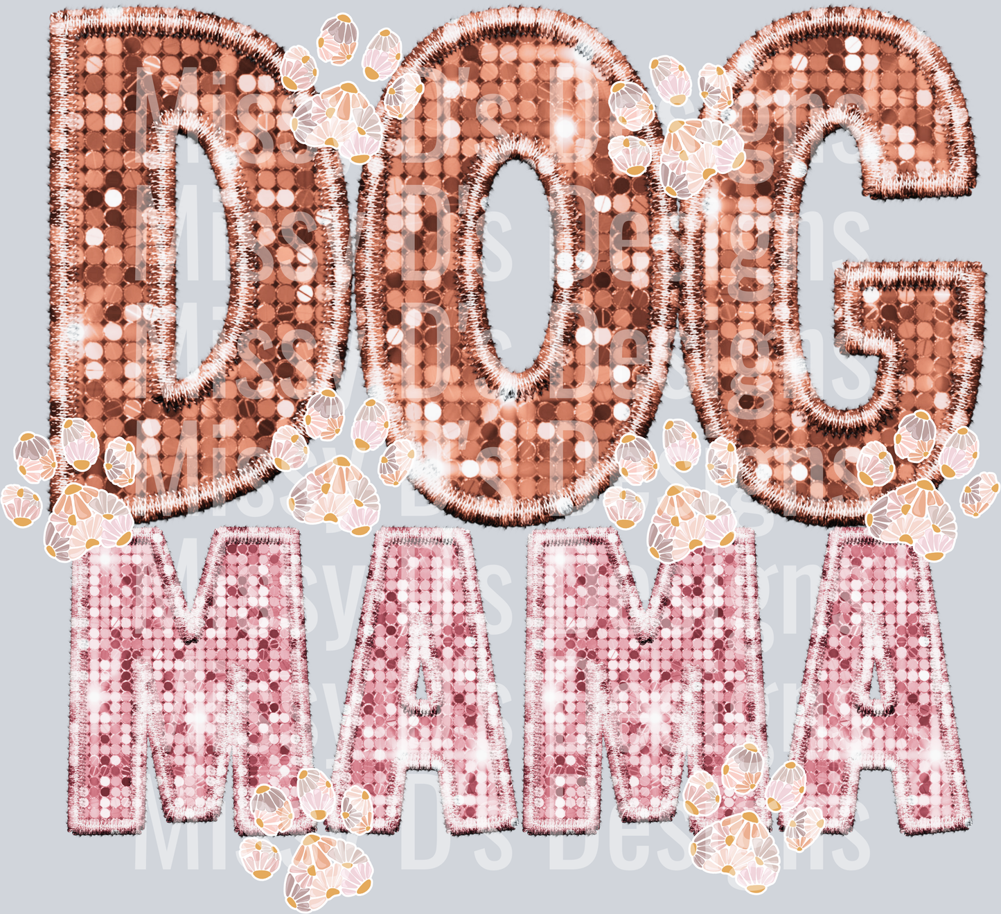 glitter dog mama 2