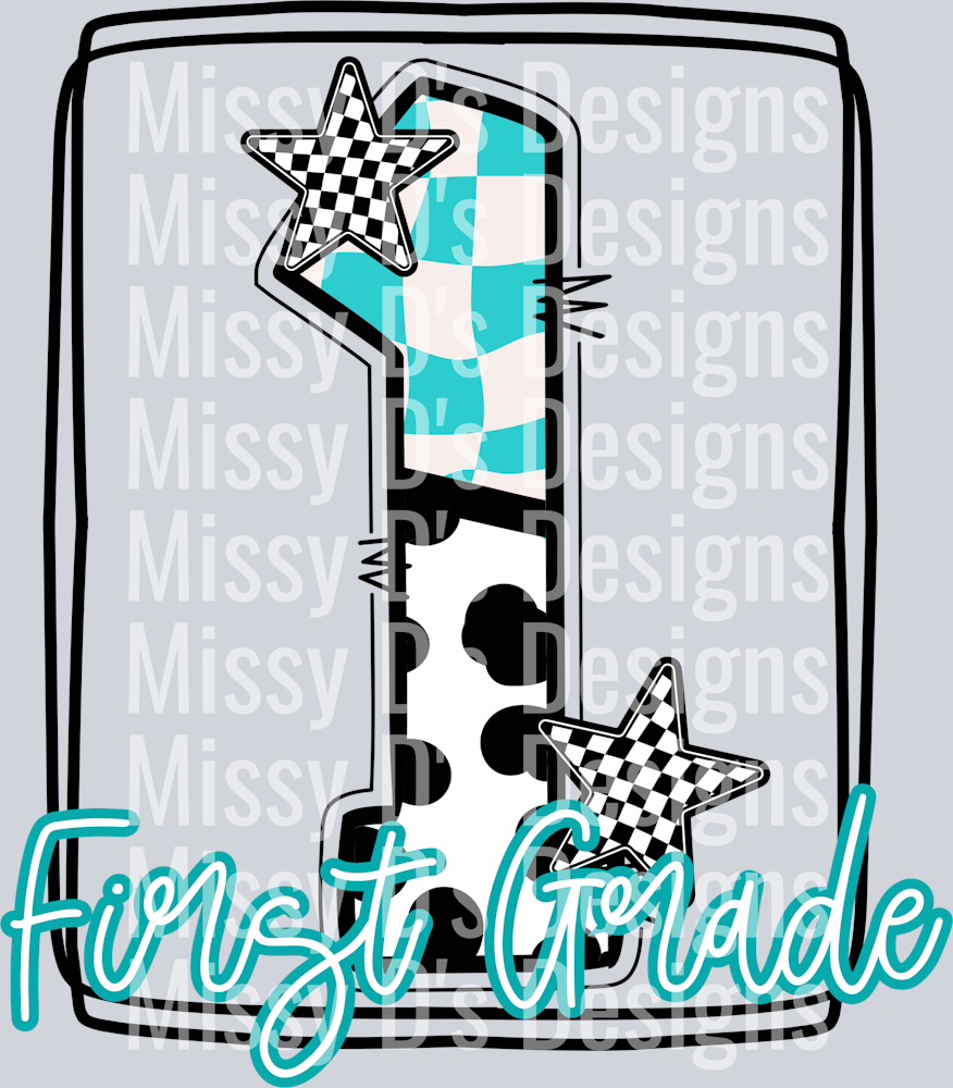 FIRST GRADE-BLUE