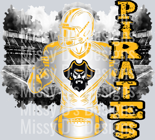 Pirates Football Player 1017