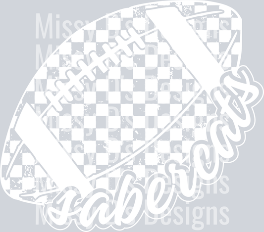 CheckeredFootballSabercatsWhite