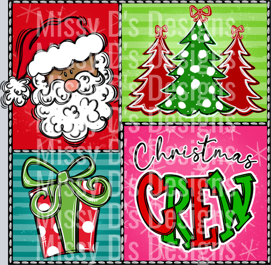 CHRISTMAS CREW SQUARE 2