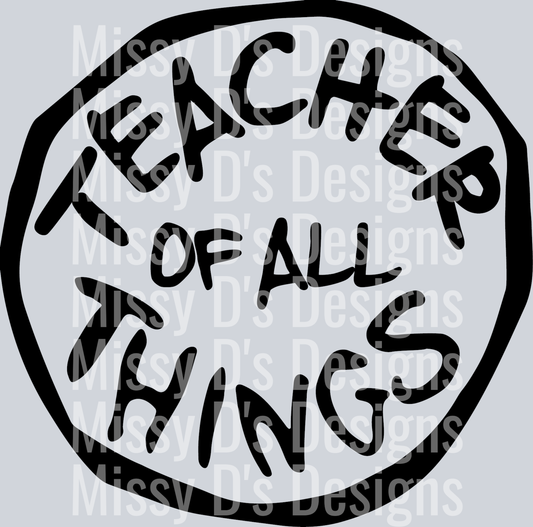 Fantic thing teacher