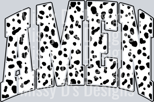 amen cow print