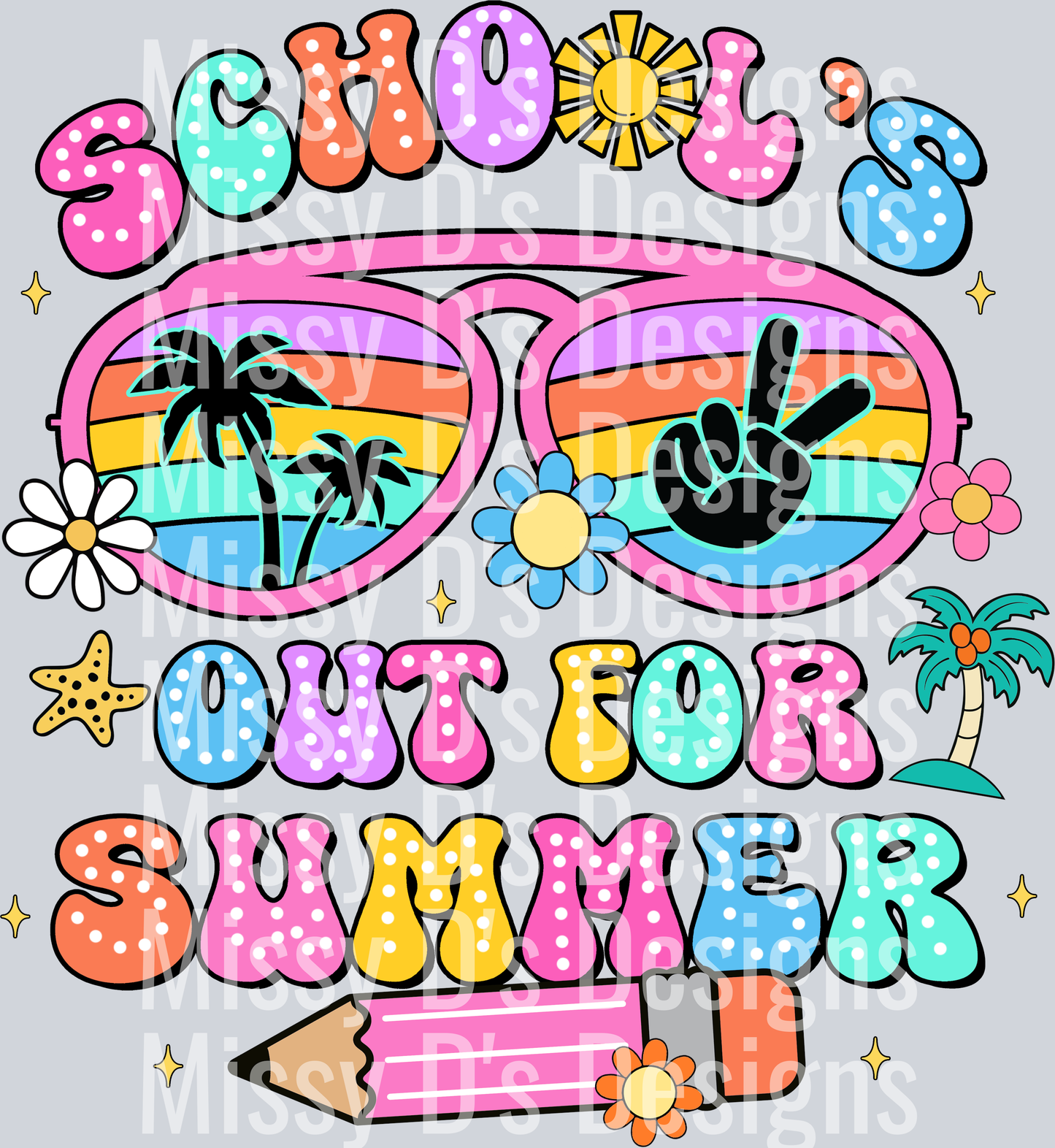 schoolsoutforsummerdoodle