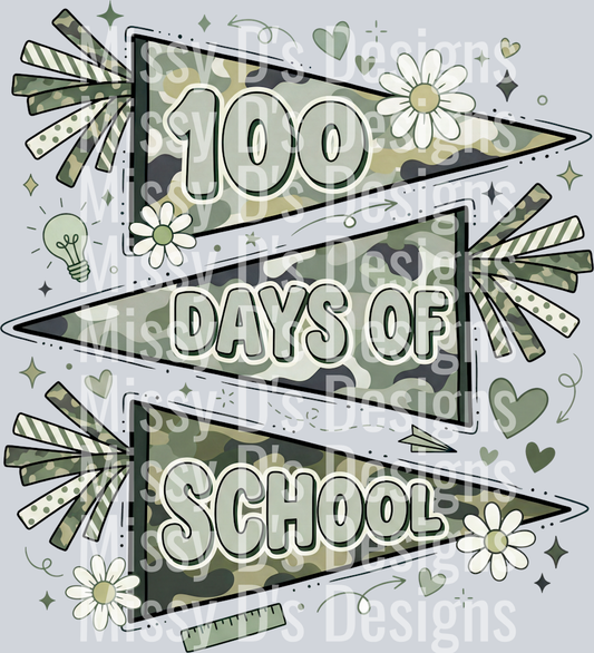 100 days 67 pennants camo