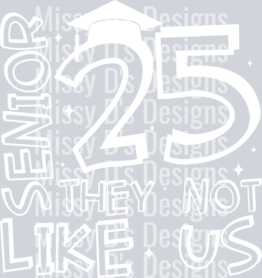 Senior 25 white