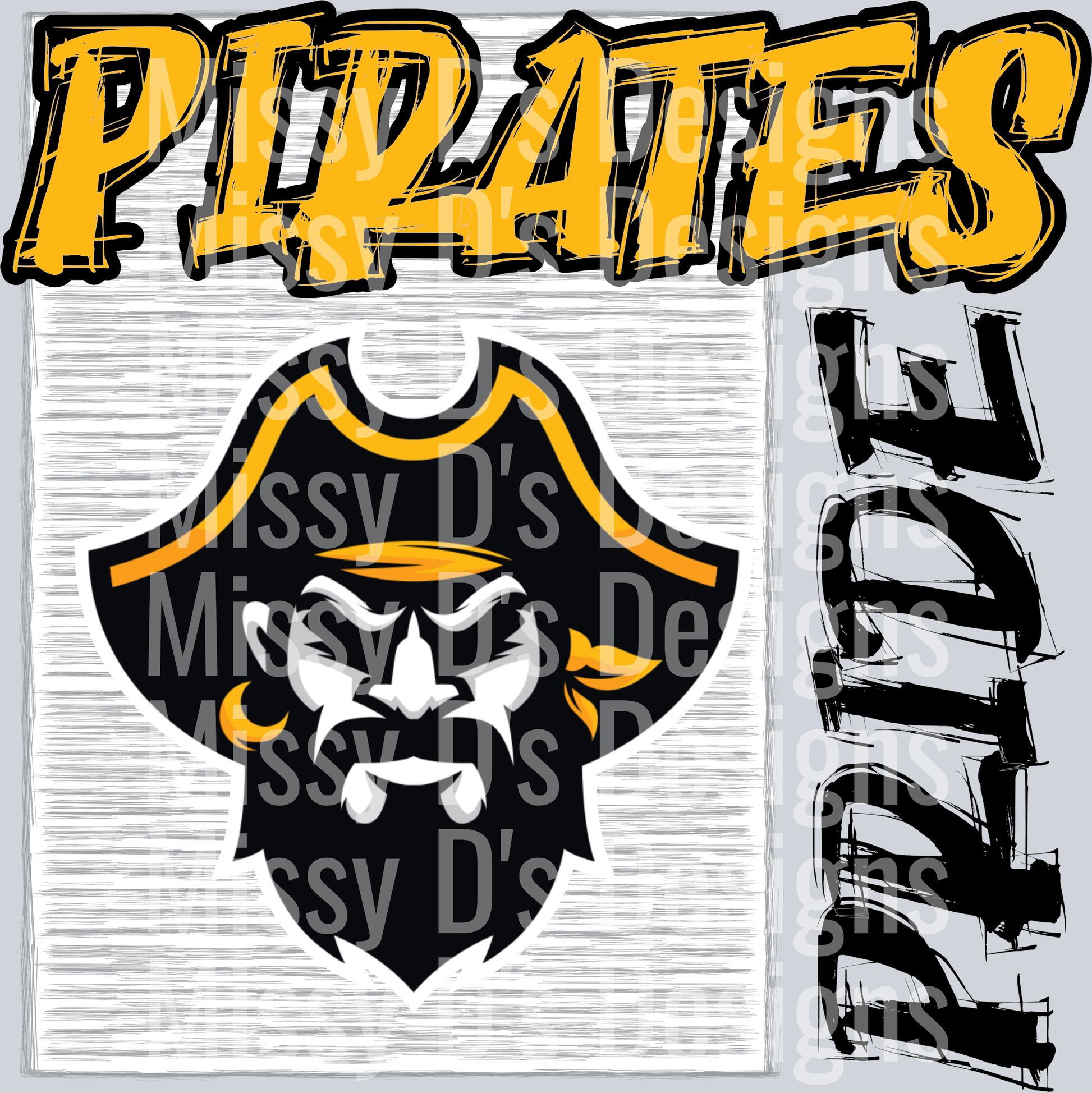 Pirates Pride Sketch background