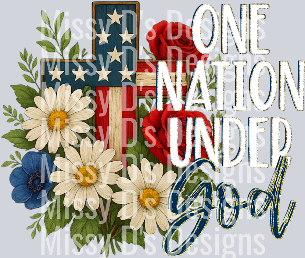 OneNationUndergodfloralcrossWht